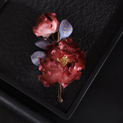 Peony Flower Series Hair Accessories