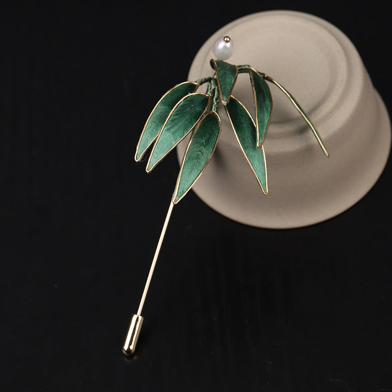Bamboo Brooch arrangement display