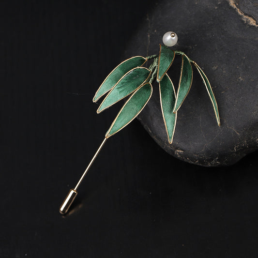 Bamboo Brooch