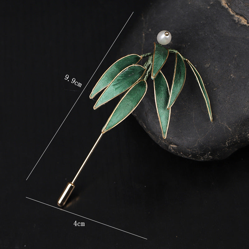 Bamboo Brooch size measurement