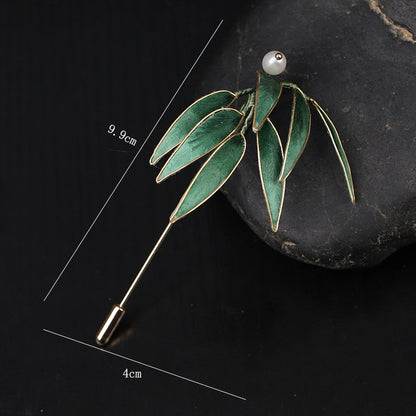 Bamboo Brooch size measurement