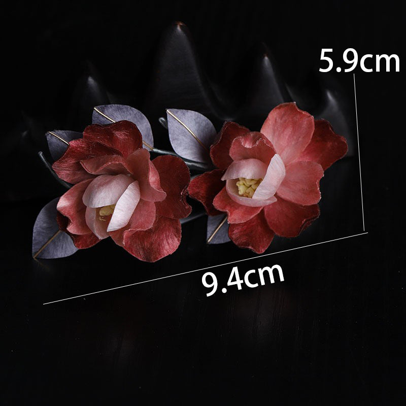 Camellia Hair Clip size measurement