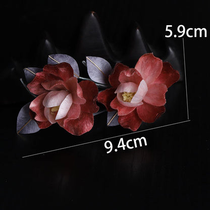 Camellia Hair Clip size measurement