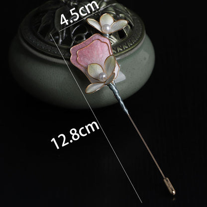 Fan Brooch size measurement