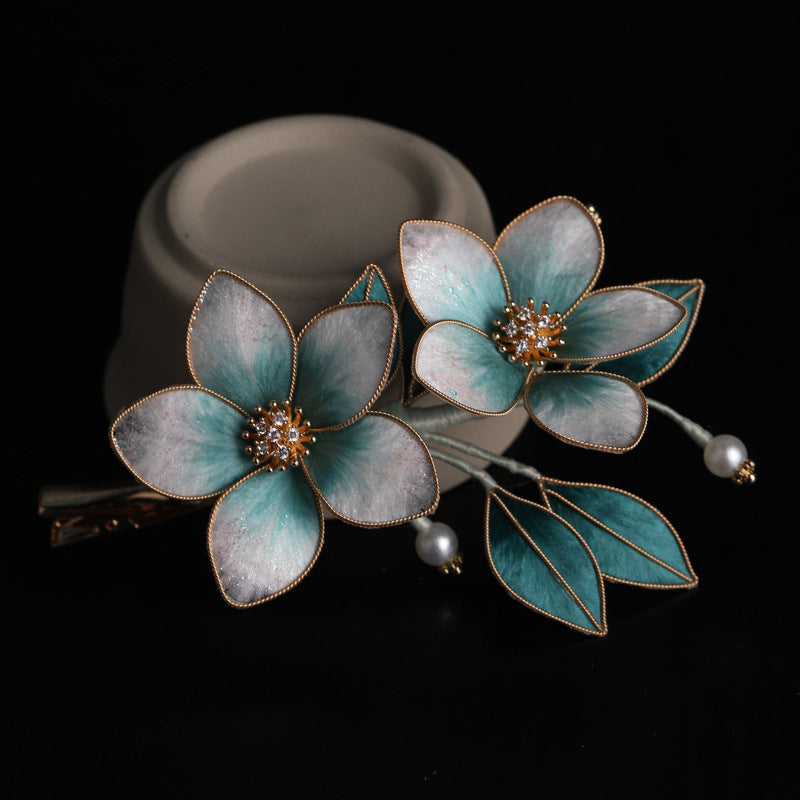 Floral Hair Clip decorative display