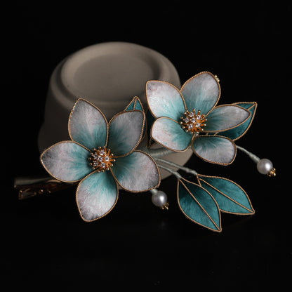 Floral Hair Clip decorative display