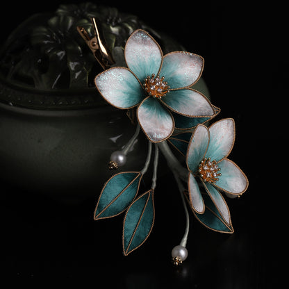 Floral Hair Clip display view